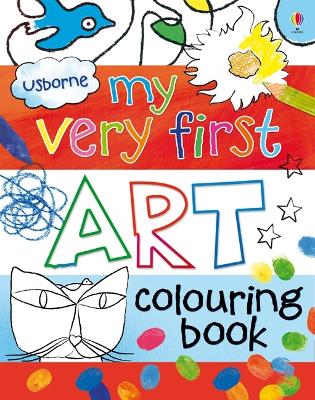 Cover of My Very First Art Colouring Book