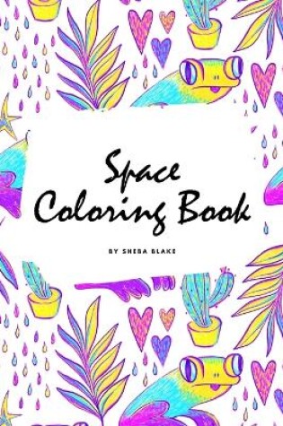 Cover of Space Coloring Book for Adults (6x9 Coloring Book / Activity Book)