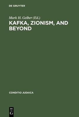 Cover of Kafka, Zionism, and Beyond