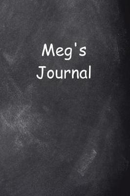 Cover of Meg Personalized Name Journal Custom Name Gift Idea Meg