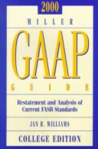 Cover of 2000 Miller Gaap Guide