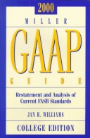 Book cover for 2000 Miller Gaap Guide