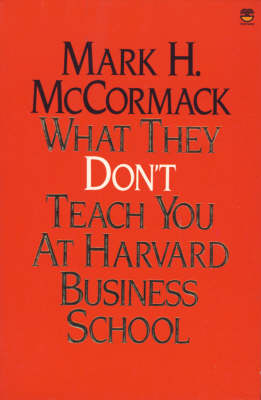 Book cover for What They Don't Teach You at Harvard