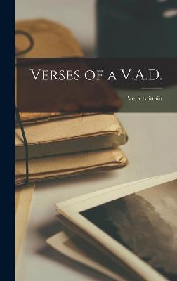 Book cover for Verses of a V.A.D.