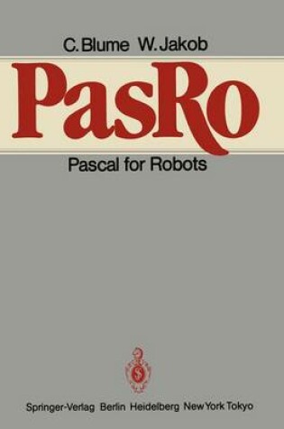 Cover of PasRo - Pascal for Robots