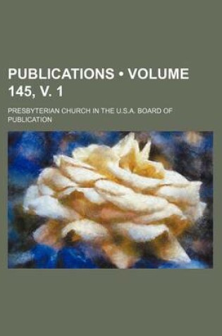 Cover of Publications (Volume 145, V. 1)