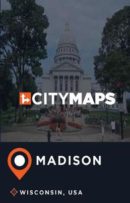 Book cover for City Maps Madison Wisconsin, USA