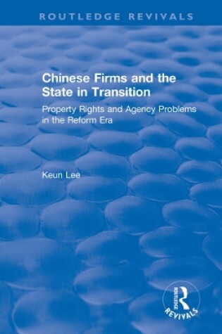 Cover of Chinese Firms and the State in Transition