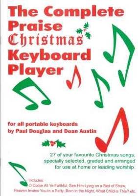 Book cover for Complete Praise Christmas Keyboard Player