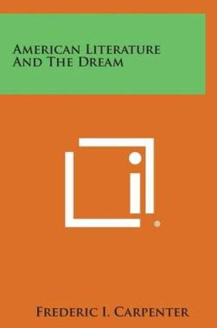 Cover of American Literature and the Dream