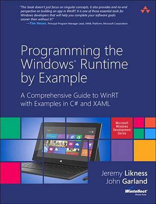 Book cover for Programming the Windows Runtime by Example