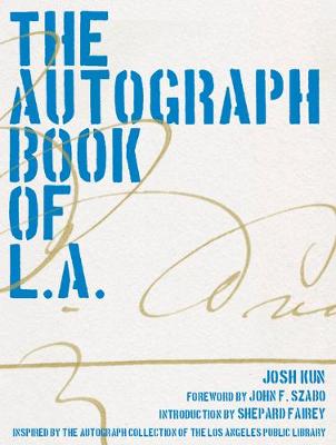 Book cover for The Autograph Book of L.A.