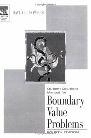 Cover of Student Solutions Manual for Boundary Value Problems