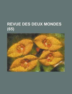 Book cover for Revue Des Deux Mondes (65)