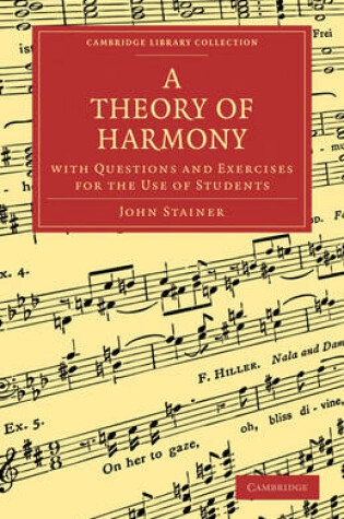 Cover of A Theory of Harmony