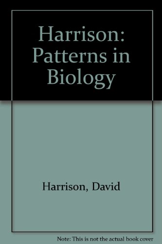 Book cover for Harrison: Patterns in Biology