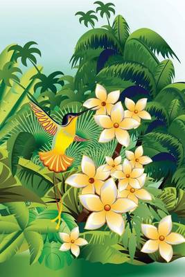 Cover of Hummingbird Jungle Blank Book