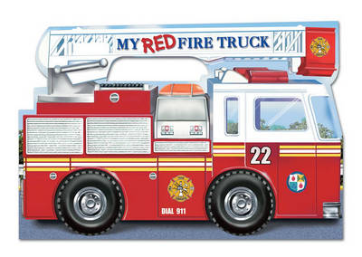 Book cover for My Red Fire Truck