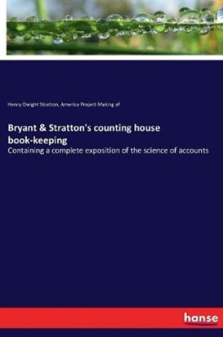 Cover of Bryant and Stratton's counting house book-keeping