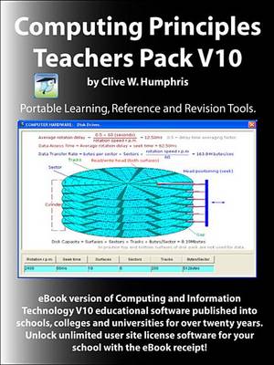 Book cover for Computing Principles Teachers Pack V10