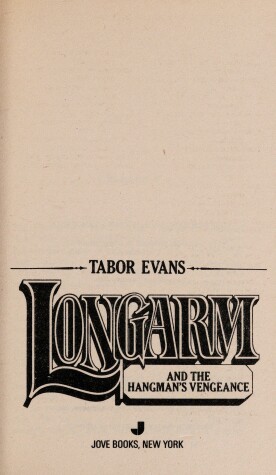 Book cover for Longarm 110: Hangman's