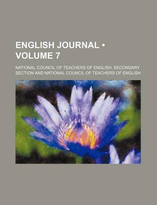 Book cover for English Journal (Volume 7)