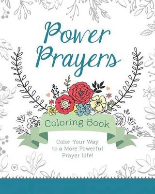 Book cover for Power Prayers Coloring Book