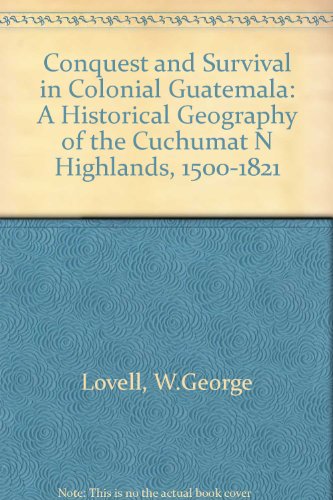 Book cover for Conquest and Survival in Colonial Guatemala