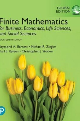 Cover of Finite Mathematics for Business, Economics, Life Sciences, and Social Sciences plus Pearson MyLab Mathematics with Pearson eText, Global Edition