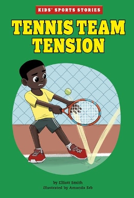 Book cover for Tennis Team Tension