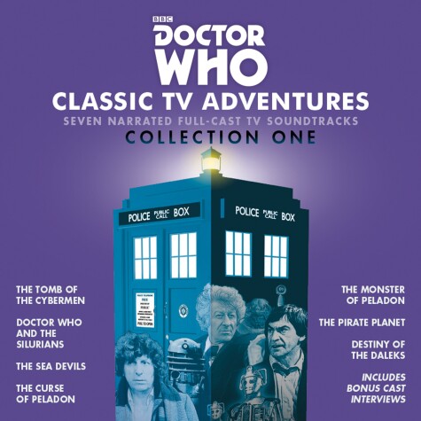 Book cover for Doctor Who: Classic TV Adventures Collection One