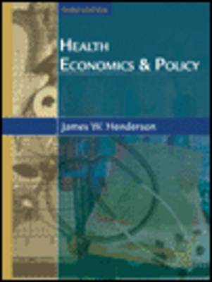 Book cover for Health Economics and Policy with Economic Applications