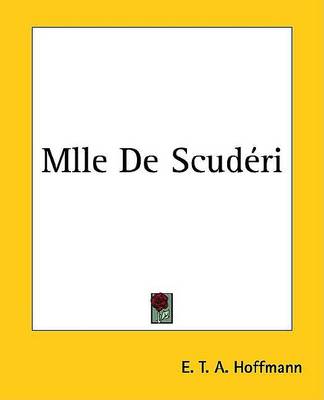 Book cover for Mlle de Scudri