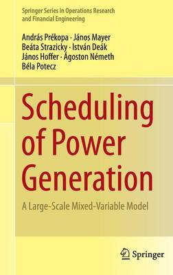 Cover of Scheduling of Power Generation