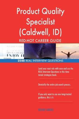 Book cover for Product Quality Specialist (Caldwell, ID) RED-HOT Career; 2548 REAL Interview Qu