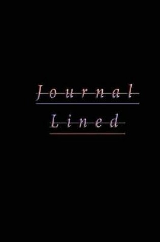 Cover of Journal Lined