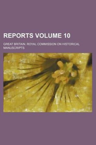 Cover of Reports Volume 10