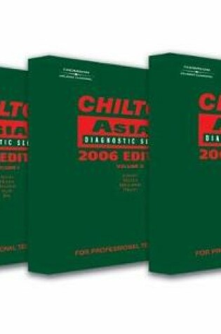 Cover of Chilton Asian Diagnostics, 2006 Edition: 3 Volume Set