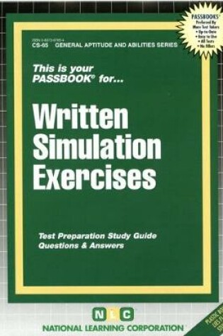 Cover of WRITTEN SIMULATION EXERCISES