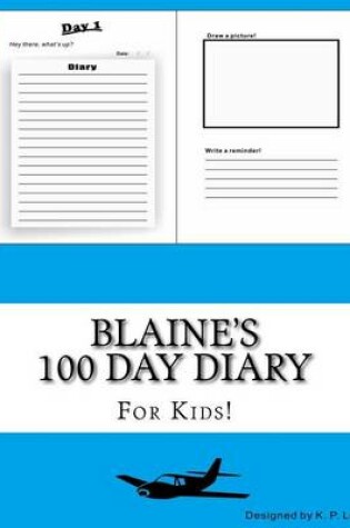 Cover of Blaine's 100 Day Diary