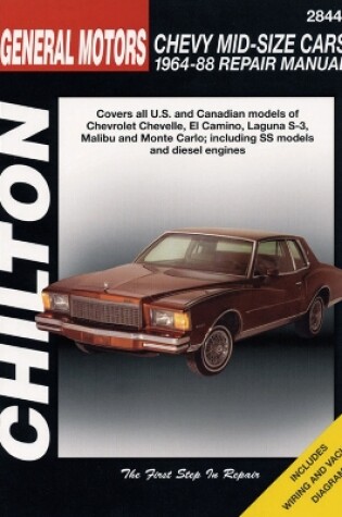 Cover of Chevrolet Mid-Size Cars (64 - 88) (Chilton)
