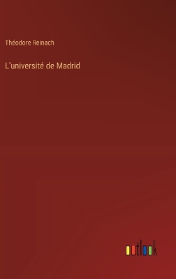 Book cover for L'université de Madrid