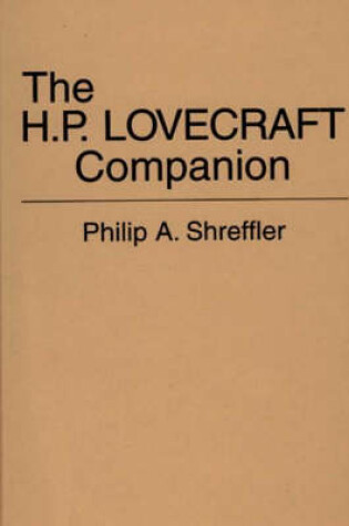 Cover of The H. P. Lovecraft Companion