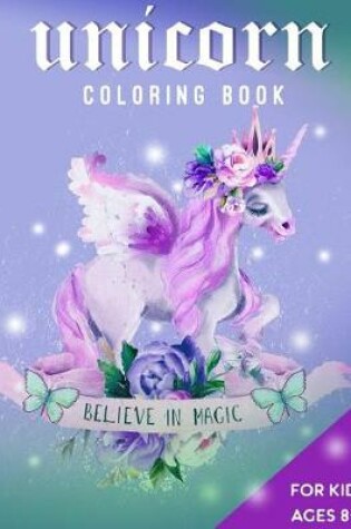 Cover of Unicorn Coloring Book