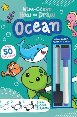 Cover of Wipe-Clean How to Draw Ocean