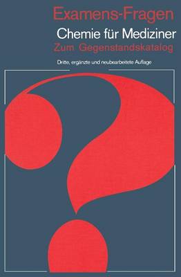 Book cover for Examens-Fragen Chemie für Mediziner