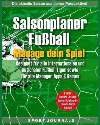 Book cover for Saisonplaner Fussball - Manage dein Spiel