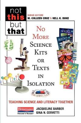 Book cover for No More Science Kits or Texts in Isolation
