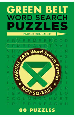 Book cover for Green Belt Word Search Puzzles