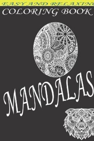 Cover of coloring book mandalas